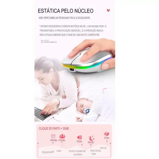 Mouse bluetooth ergonômico NK