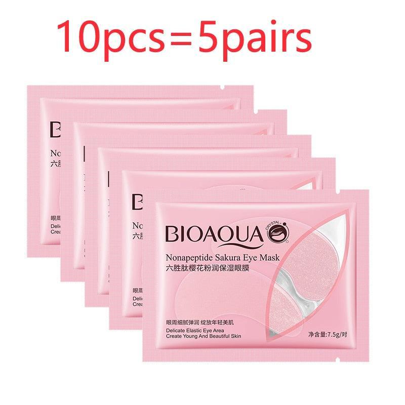 Os adesivos para os olhos Seaweed Firming Eye Mask são uma solução eficaz para tratar as rugas, bolsas escuras e olheiras ao redor dos olhos. - romsalti