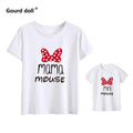 Conjunto de Camisetas de Família Estilo "Mamãe e Eu"