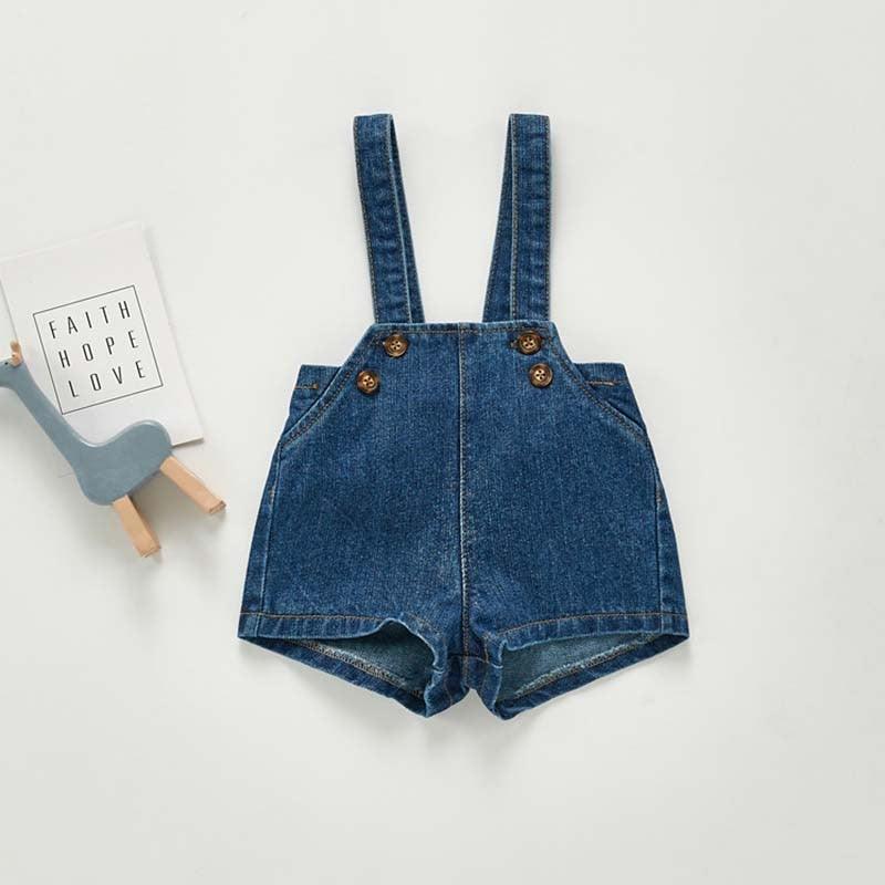 Macacão Jeans de Primavera/Outono para Bebês