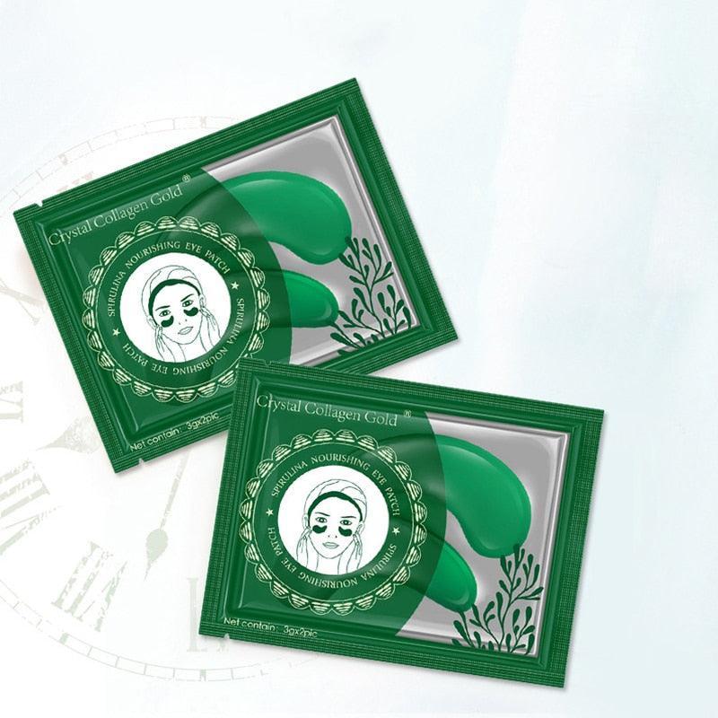 Os adesivos para os olhos Seaweed Firming Eye Mask são uma solução eficaz para tratar as rugas, bolsas escuras e olheiras ao redor dos olhos. - romsalti