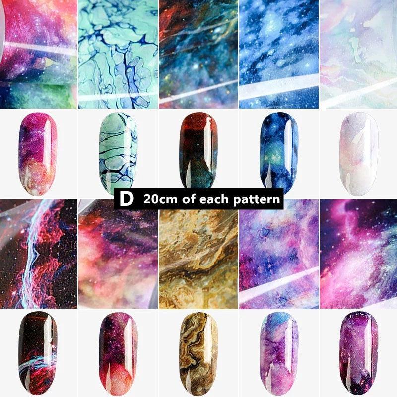10pcses/set  Nails Foil Stickers Cupid Love Design  Manicure Angel Lover Nail Art Transfer Paper Nails Art Decals