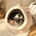 Cama Aconchegante para Gatos com Almofada Aquecida