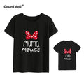 Conjunto de Camisetas de Família Estilo "Mamãe e Eu"