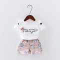 Conjunto de Roupas de Verão para Meninas (2 peças)
