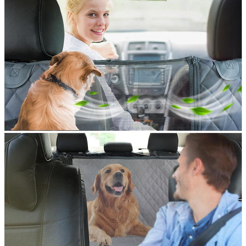 Capa de Assento para Cães à Prova d'Água para Viagens de Carro
