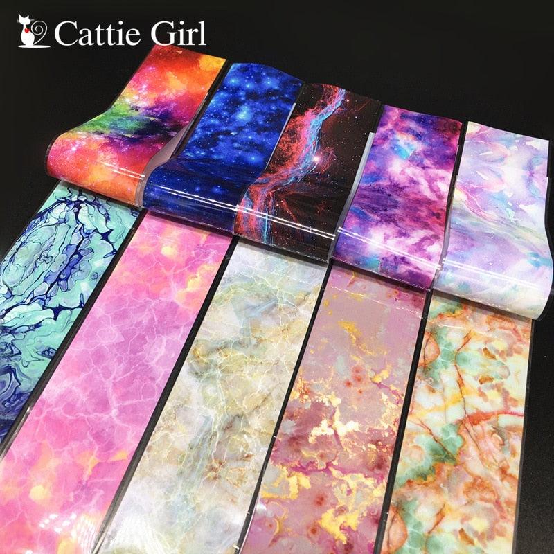 10pcses/set  Nails Foil Stickers Cupid Love Design  Manicure Angel Lover Nail Art Transfer Paper Nails Art Decals