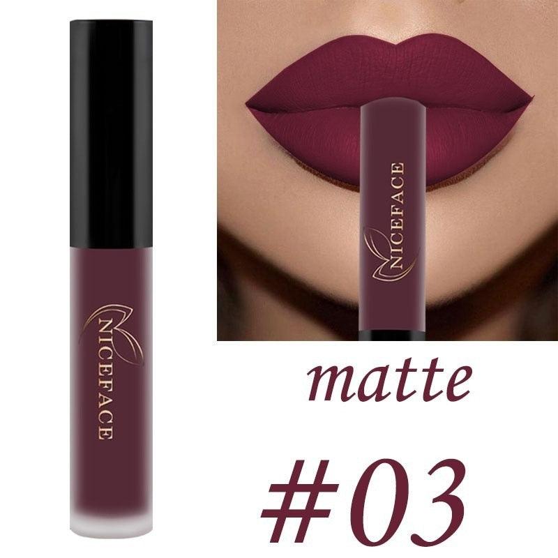 Gloss Labial Matte Cosmético