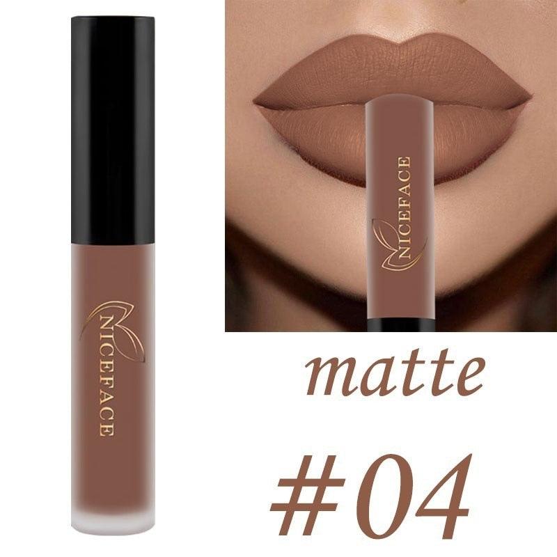 Gloss Labial Matte Cosmético