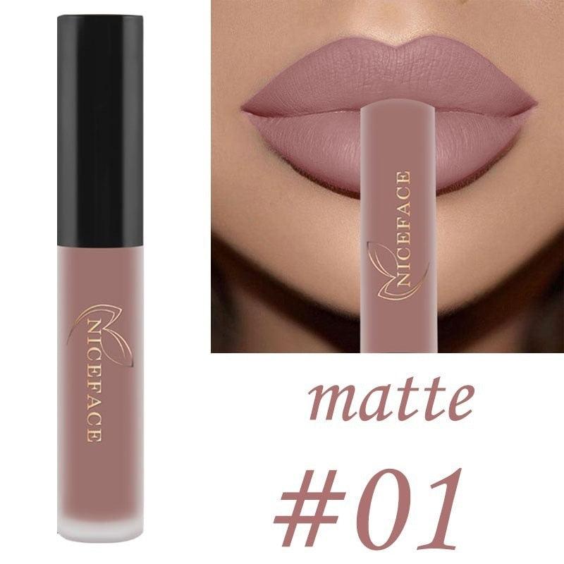 Gloss Labial Matte Cosmético