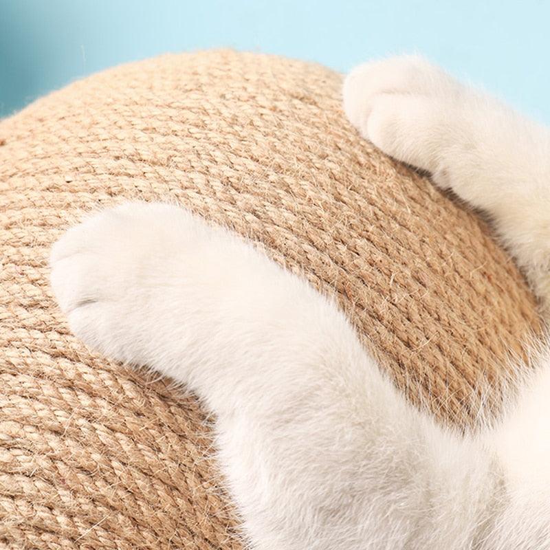 Brinquedo de Bola de Arranhar para Gatos - Diversão e Cuidados