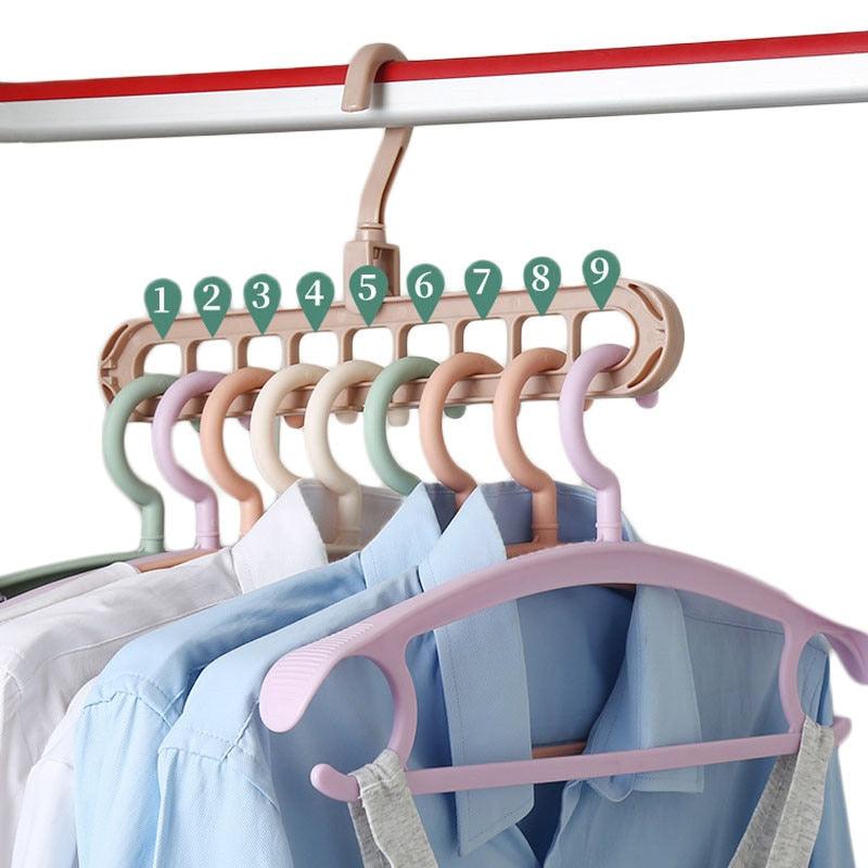 Suporte Multiuso Mágico para Secagem de Roupas