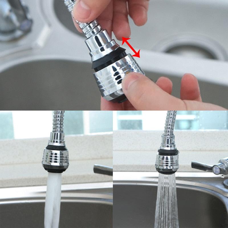 Acessórios de Cozinha: Bubbler Giratório de Torneira