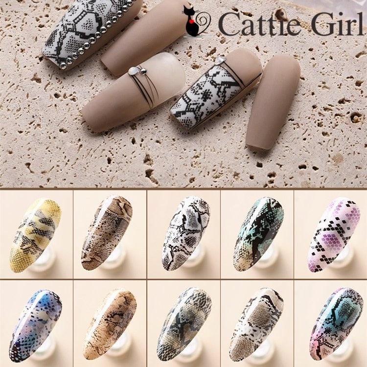 10pcses/set  Nails Foil Stickers Cupid Love Design  Manicure Angel Lover Nail Art Transfer Paper Nails Art Decals