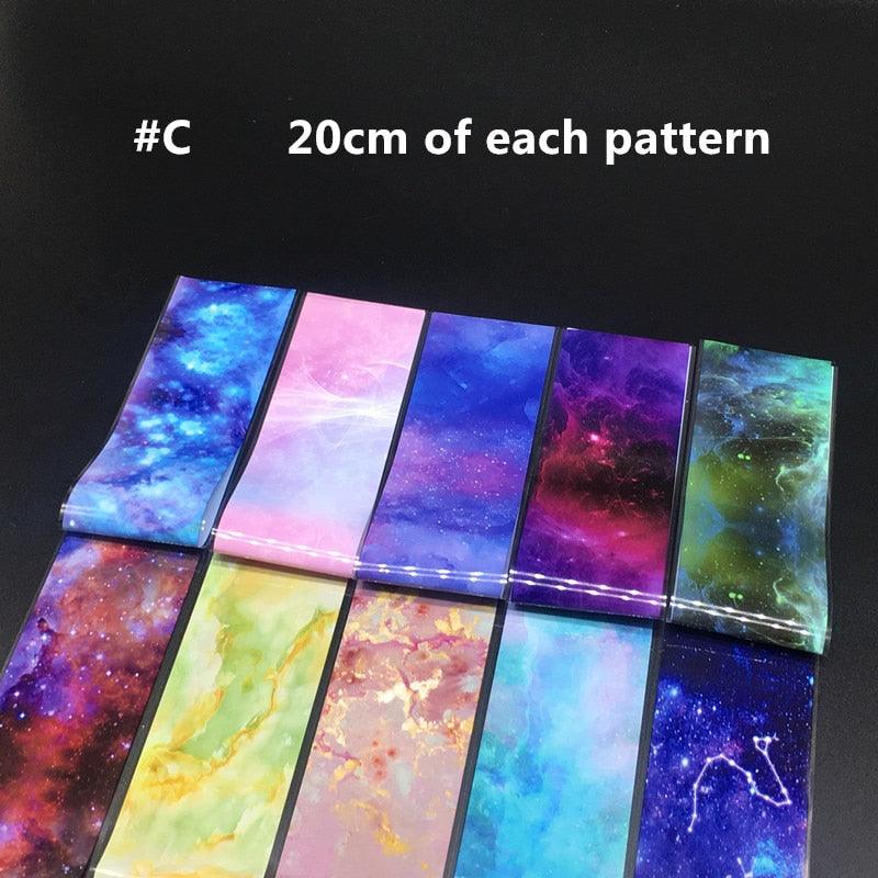 10pcses/set  Nails Foil Stickers Cupid Love Design  Manicure Angel Lover Nail Art Transfer Paper Nails Art Decals