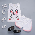 Conjunto de Roupas de Verão para Meninas (2 peças)