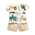 Conjunto de Roupas Infantis Fofas de Algodão