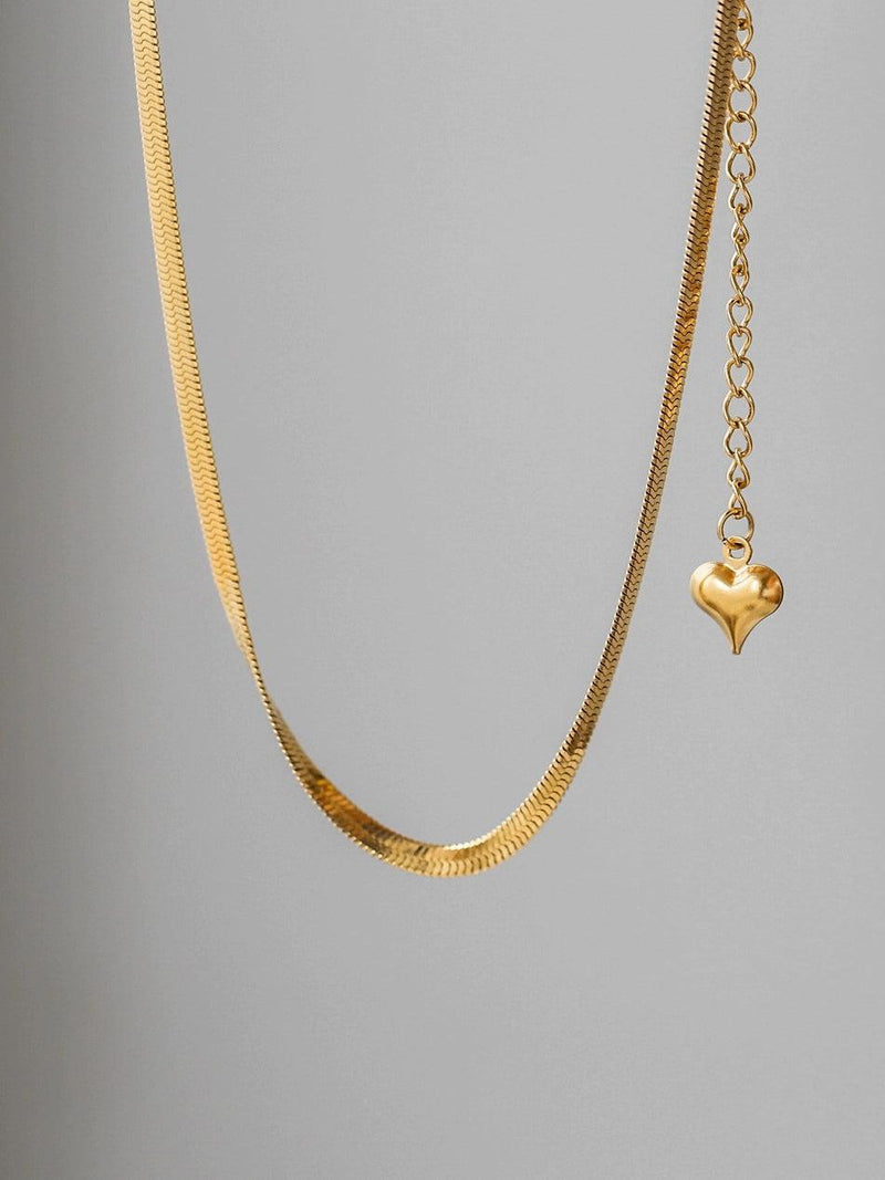 Light Luxury Minority Gold Design High-End Women Necklace