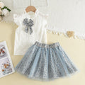 Conjunto de Roupas de Verão para Meninas
