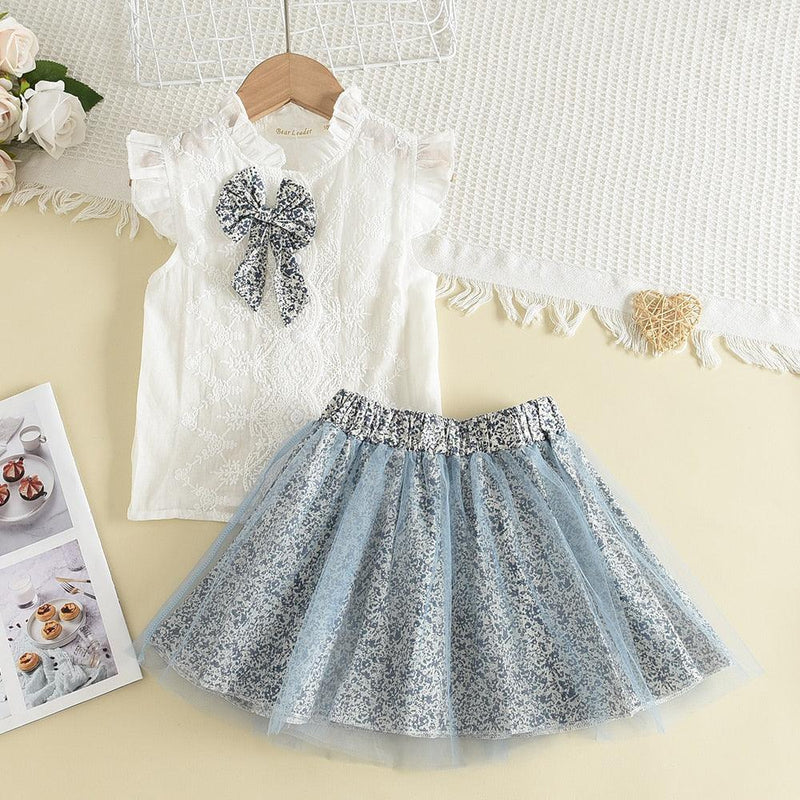 Conjunto de Roupas de Verão para Meninas