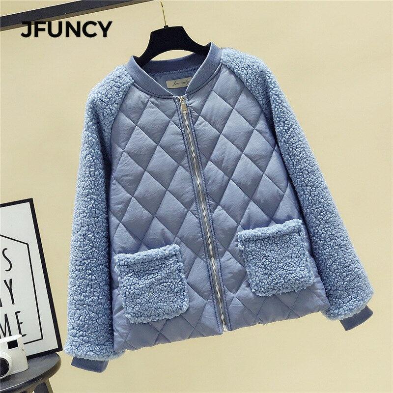 JFUNCY (Casacos Coreanos Femininos Elegantes)
