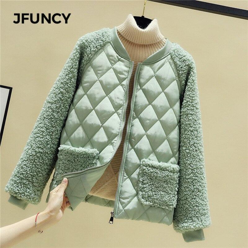 JFUNCY (Casacos Coreanos Femininos Elegantes)