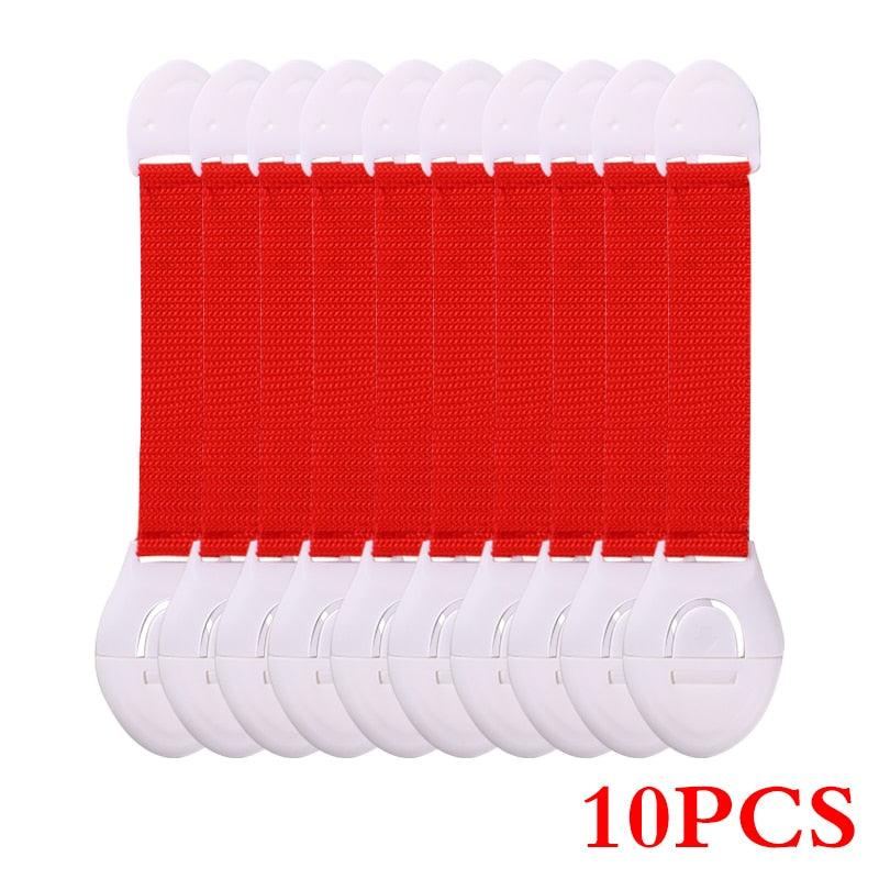 Fechaduras de Segurança Infantil (Conjunto com 10 peças)