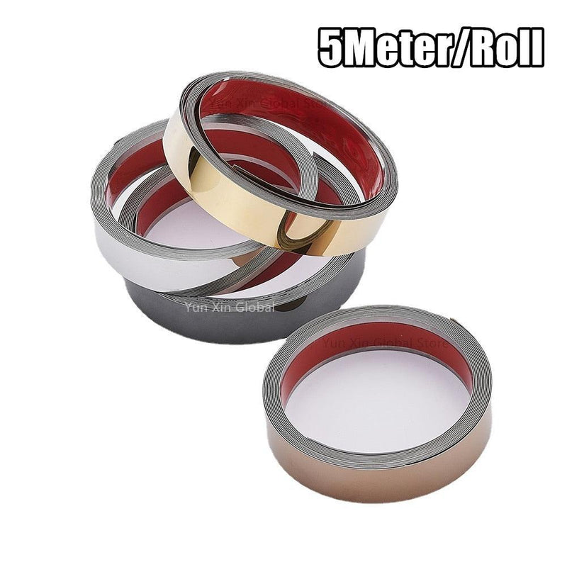 Colacil (Faixa de Aço Inoxidável para Decoração de Parede)
