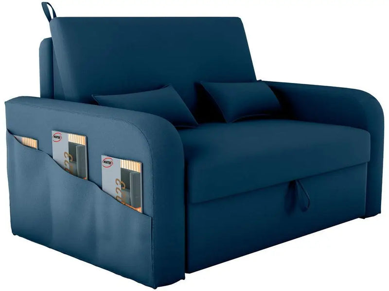 Sofá Cama 2 Lugares Casal Veludo Matrix Lady Dai