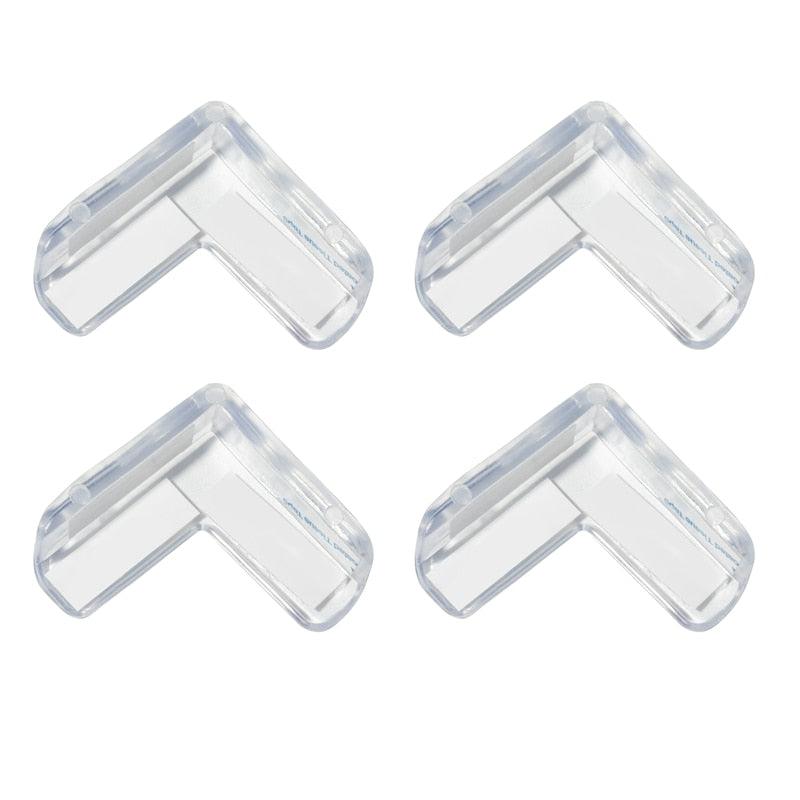 Protetor de Canto de Mesa de Silicone para Segurança Infantil (4 peças)