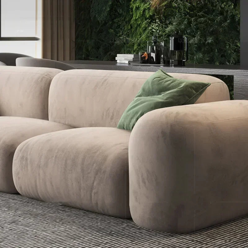 Sofá-cama moderno de 3 lugares para sala de estar, espuma XXL
