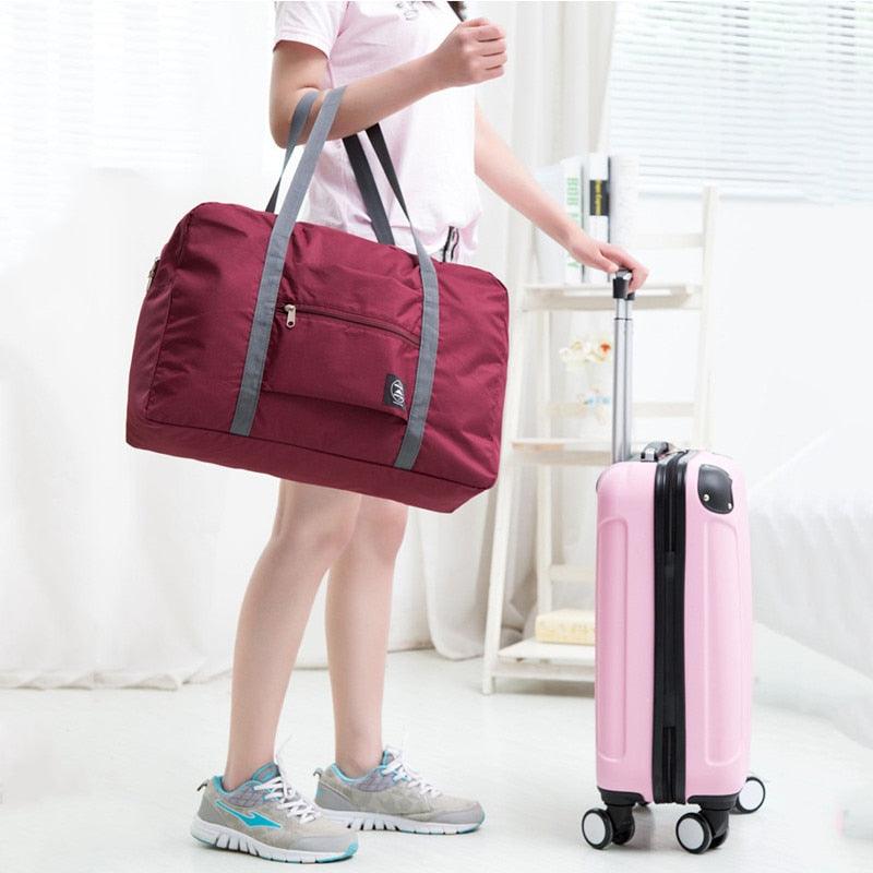 Bolsa de Armazenamento Portátil Dobrável para Viagem