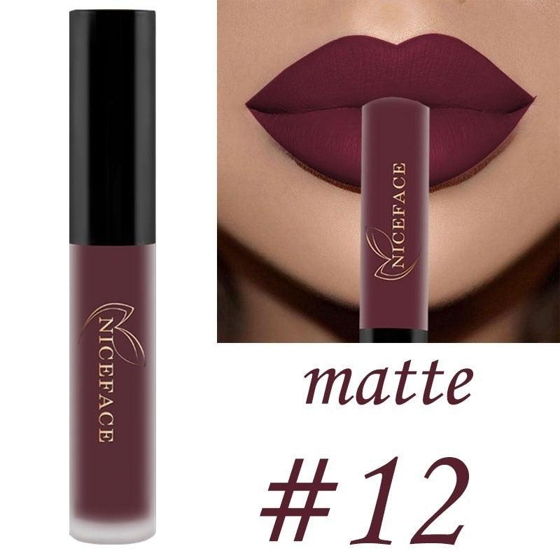 Gloss Labial Matte Cosmético