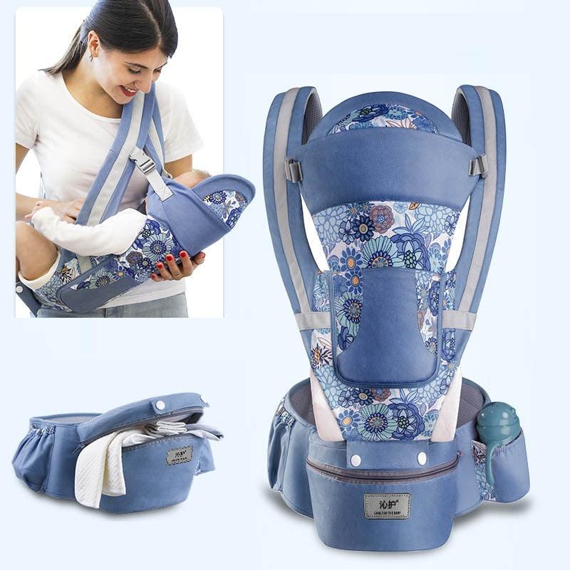 Mochila Ergonômica para Bebê com Assento de Quadril