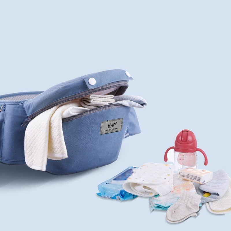 Mochila Ergonômica para Bebê com Assento de Quadril