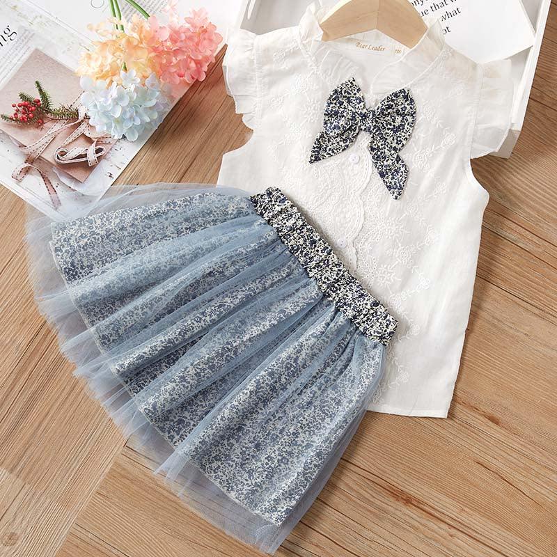Conjunto de Roupas de Verão para Meninas