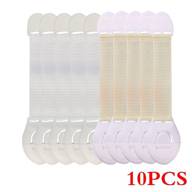 Fechaduras de Segurança Infantil (Conjunto com 10 peças)