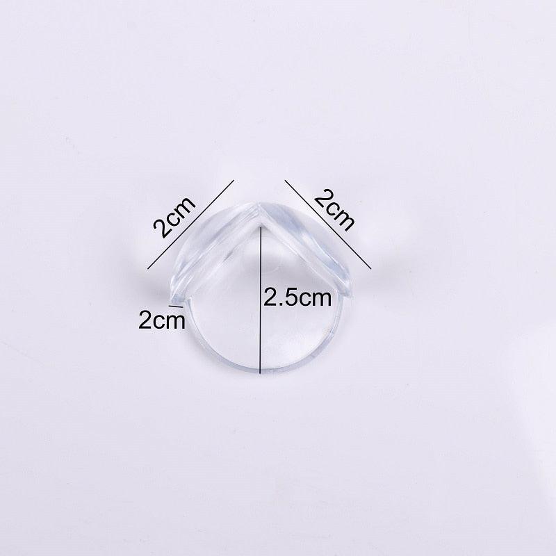 Protetor de Canto de Mesa de Silicone para Segurança Infantil (4 peças)