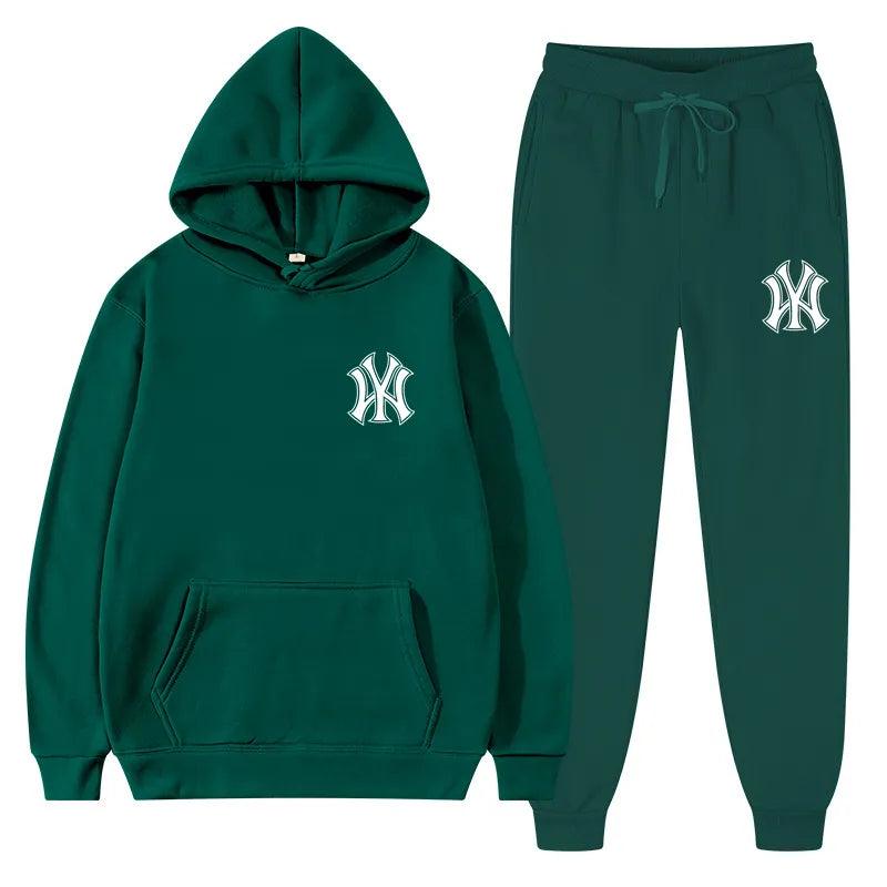 2022 Winter Brand Tracksuits Men's sets Long Sleeve Pullover + Jogging Trousers 2pcs Sets Fitness Running Suits sportswer Male