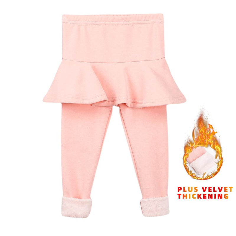 Leggings Infantis em Cores Sólidas (2-10 anos)