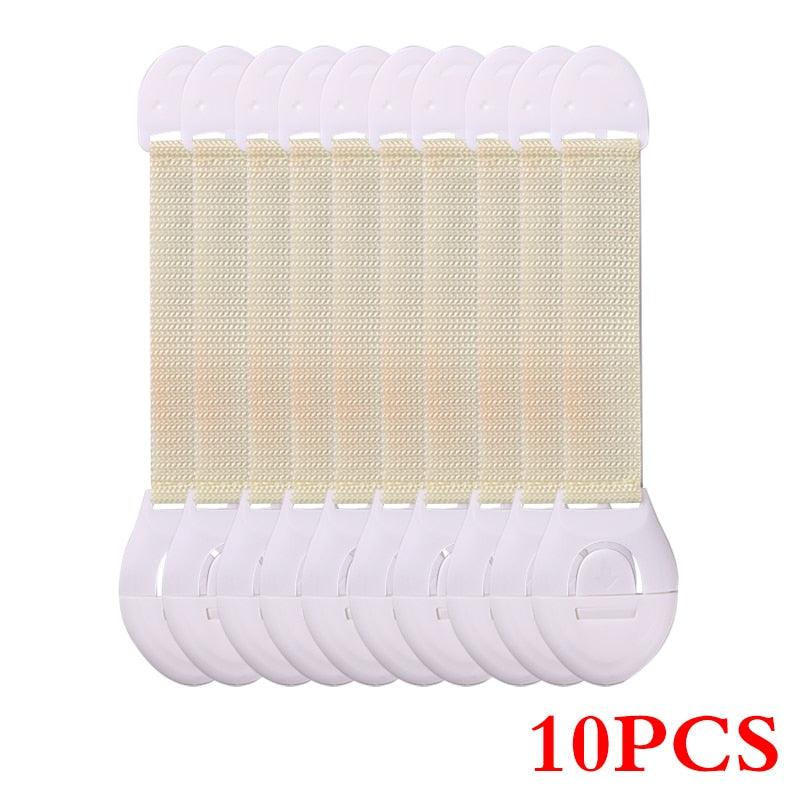 Fechaduras de Segurança Infantil (Conjunto com 10 peças)