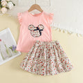 Conjunto de Roupas de Verão para Meninas