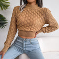 JFUNCY (Suéter Tricotado Feminino Moderno)