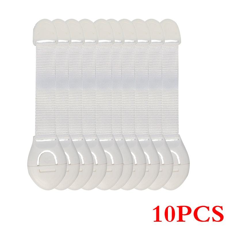 Fechaduras de Segurança Infantil (Conjunto com 10 peças)