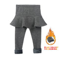Leggings Infantis em Cores Sólidas (2-10 anos)