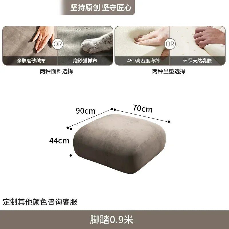 Sofá-cama moderno de 3 lugares para sala de estar, espuma XXL