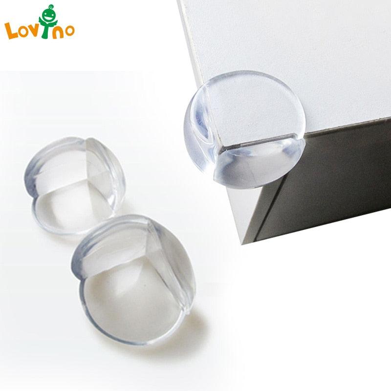 Protetor de Canto de Mesa de Silicone para Segurança Infantil (4 peças)