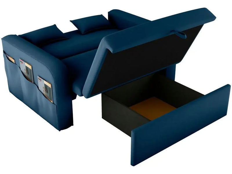 Sofá Cama 2 Lugares Casal Veludo Matrix Lady Dai