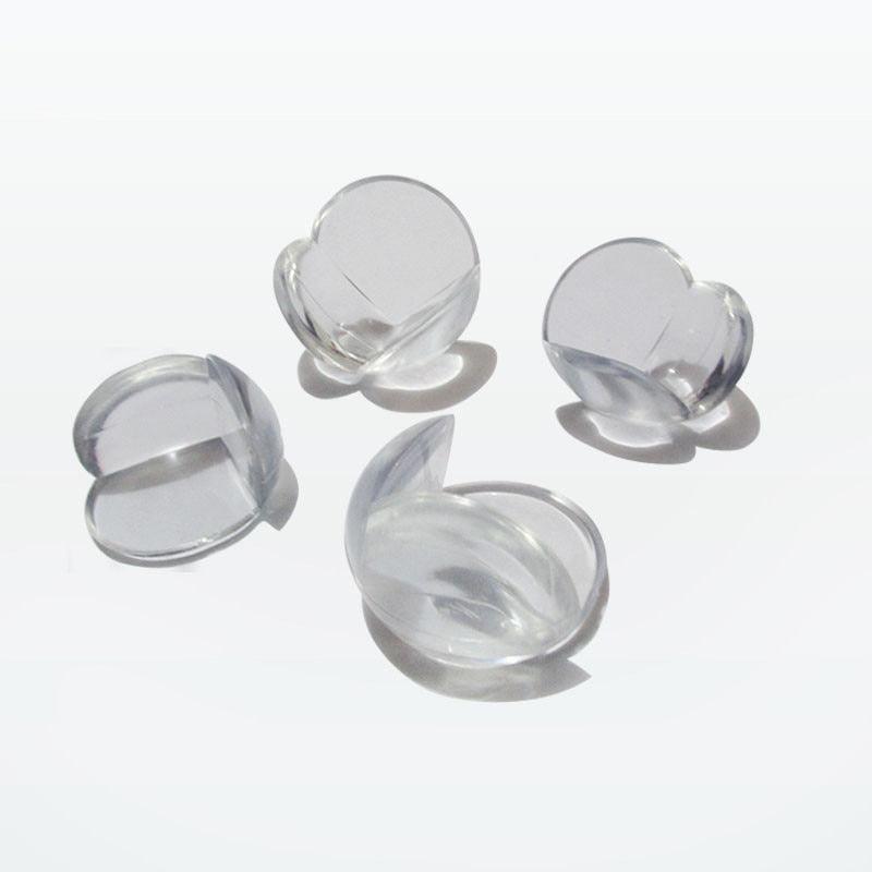 Protetor de Canto de Mesa de Silicone para Segurança Infantil (4 peças)