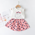 Conjunto de Roupas de Verão para Meninas